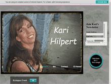 Tablet Screenshot of karihilpert.com